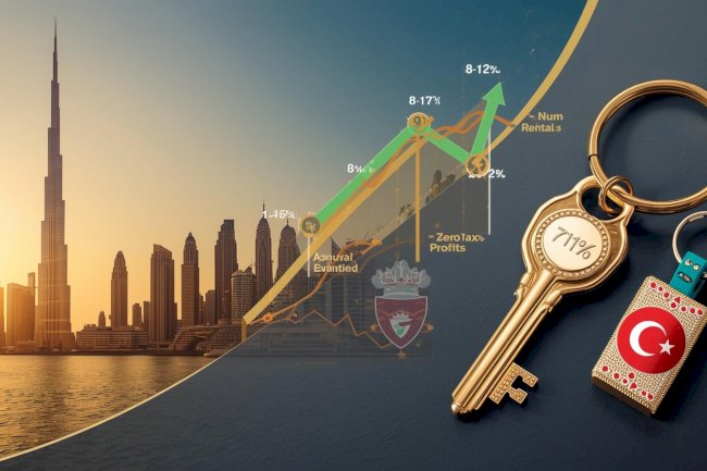 Dubai'de %8 –  Yıllık Kira Getirisi ve Sıfır Vergi Avantajı: Türk Yatırımcılar İçin Fırsat Penceresi