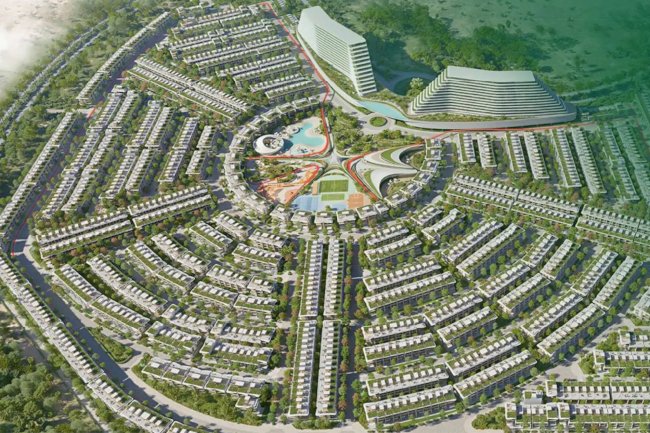 Danube'den proje aşamasındaki bir proje: Dubai, Academic City'de Greenz by Danube