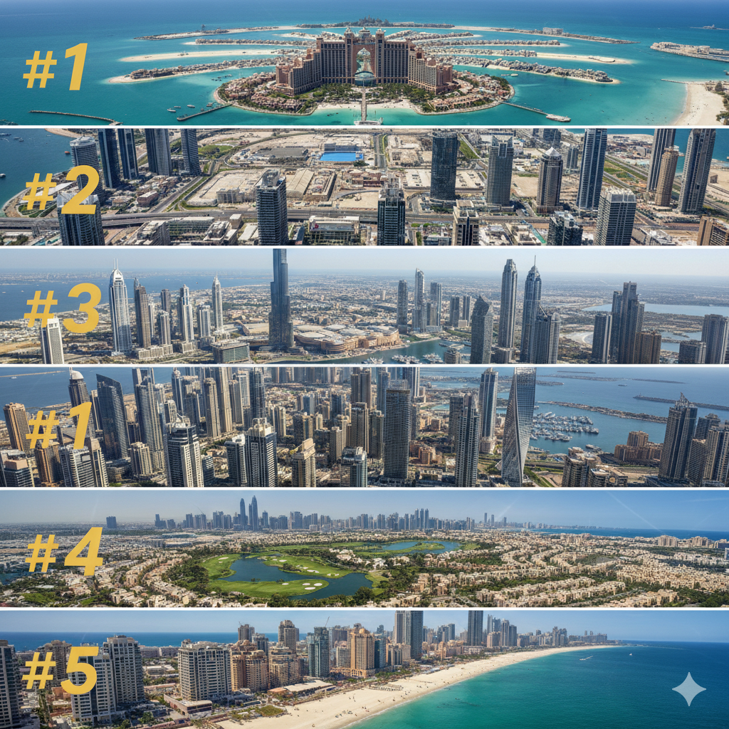 Top 5 Most Profitable Areas in Dubai