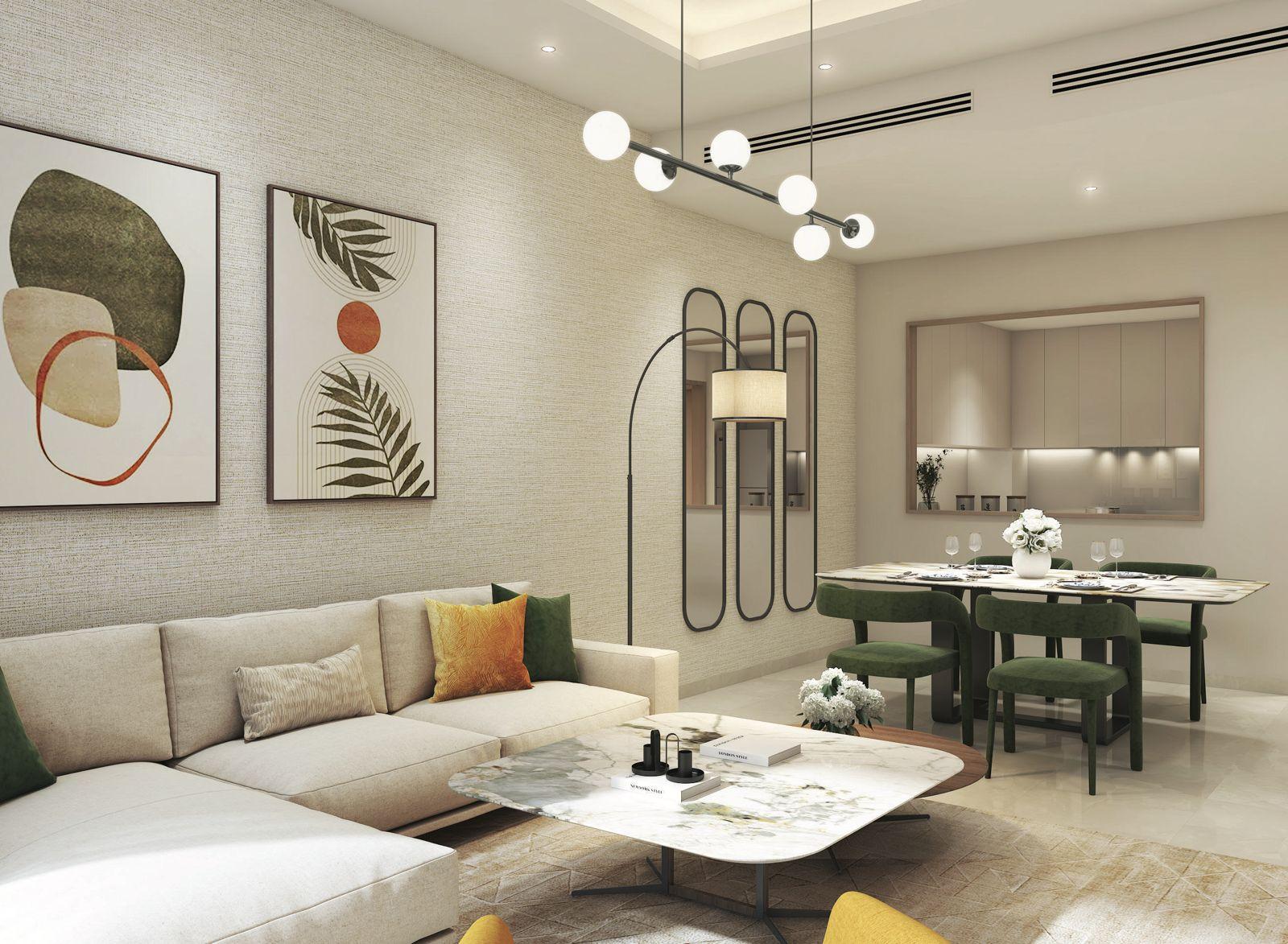 Dubai'nin yeni gelişen bölgesinde yatırımlık lüks proje- DAMAC Riverside