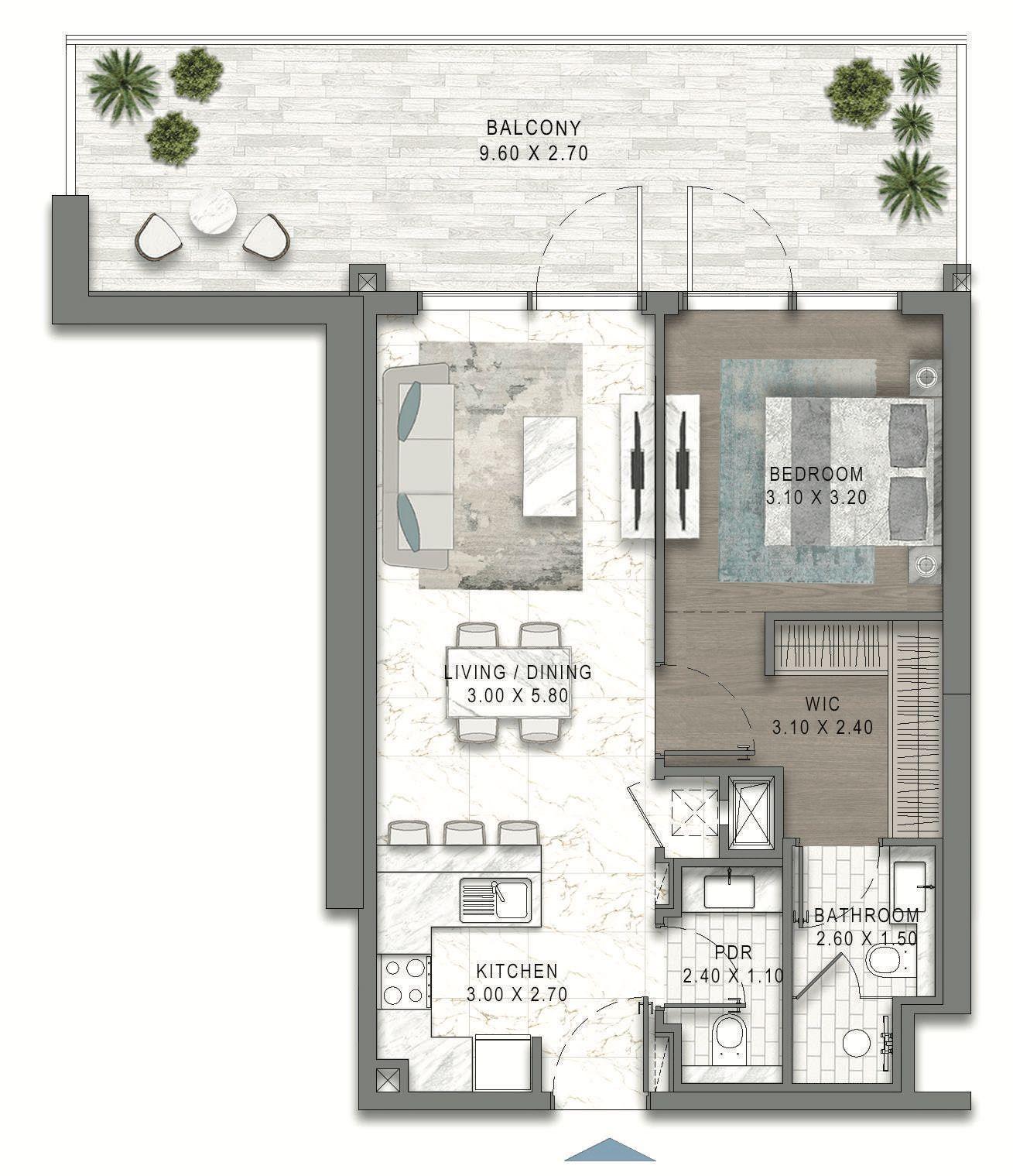 Dubai'nin yeni gelişen bölgesinde yatırımlık lüks proje- DAMAC Riverside
