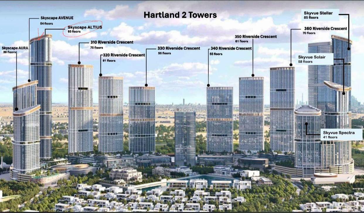 Dubai de komple yaşam alanı marka kurucusu Sobha Realt’ten yeni proje: Sobha Hartland II
