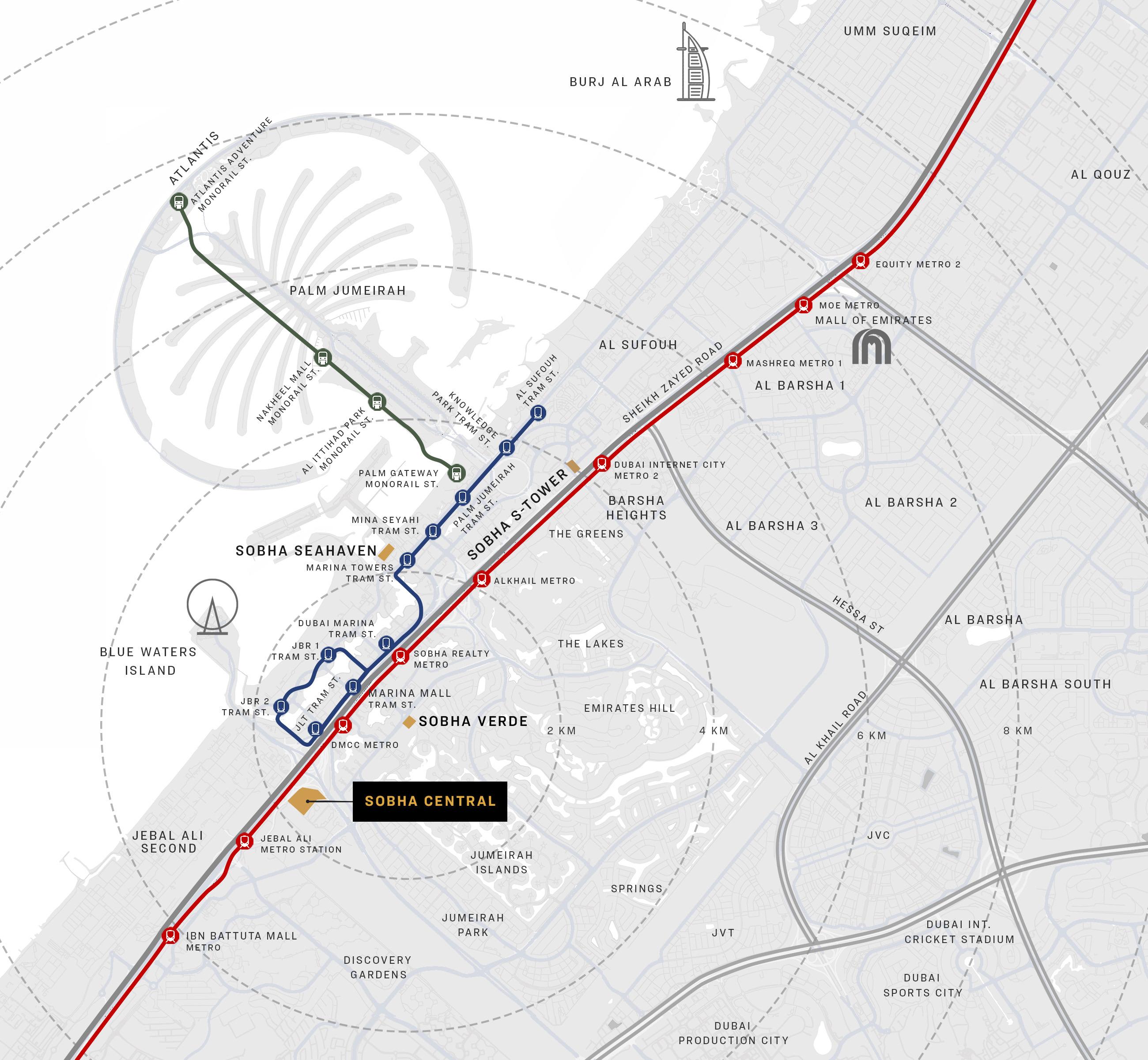 Sobha nın yeni yatırımlık projelerinden Sobha Central